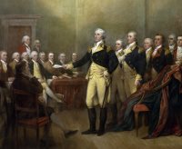 General George Washington Resigning His Commission